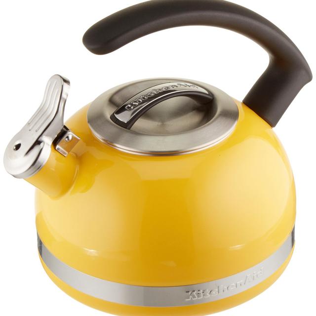 KitchenAid KTEN20CBIS 2.0-Quart Kettle with C Handle and Trim Band - Citrus Sunrise