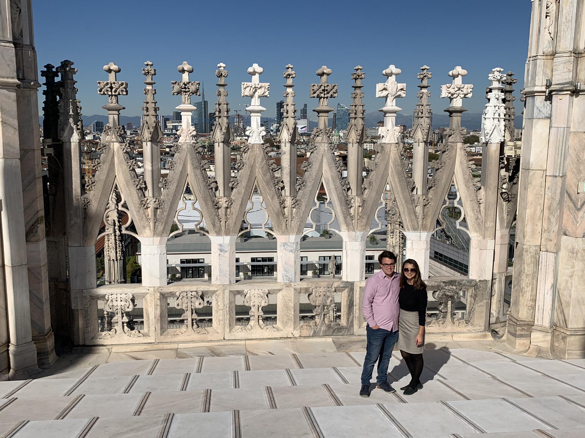 On top of Milan Chapel