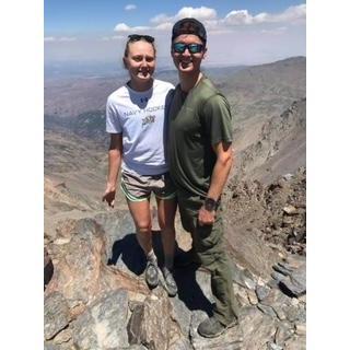 Made it to the top of the highest mountain on the Iberian Peninsula!