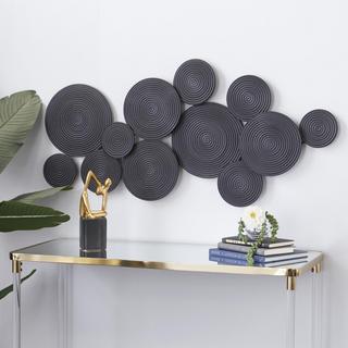 Contemporary Metal Plates Wall Decor