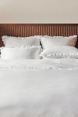 Lisbet Tencel Ruffle Duvet Cover