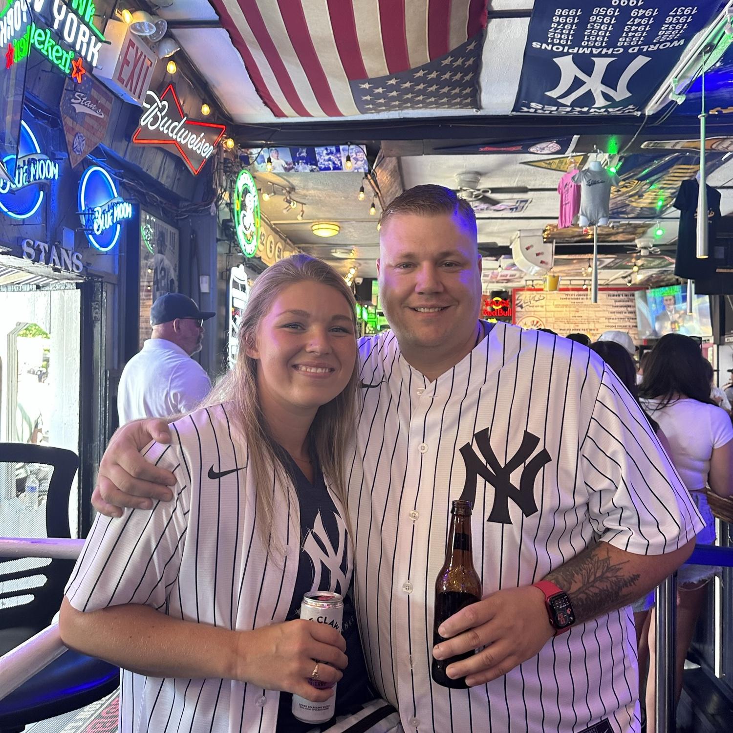 Jobies first Yankees game!