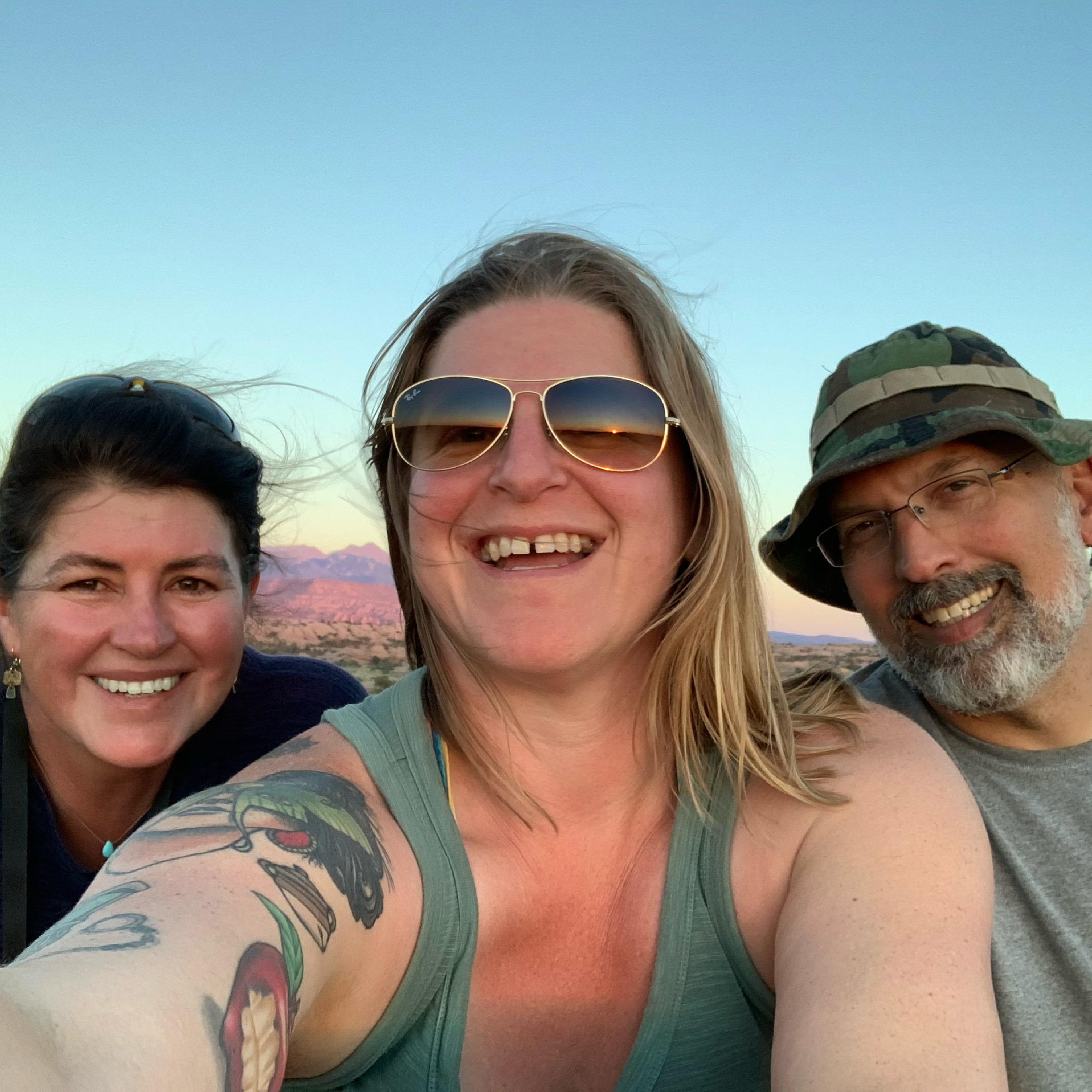 We got to visit Annie McV for a couple of nights