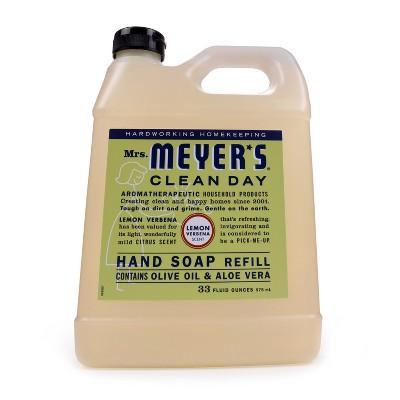 Mrs. Meyer's Lemon Verbena Liquid Hand Soap Refill - 33 fl oz
