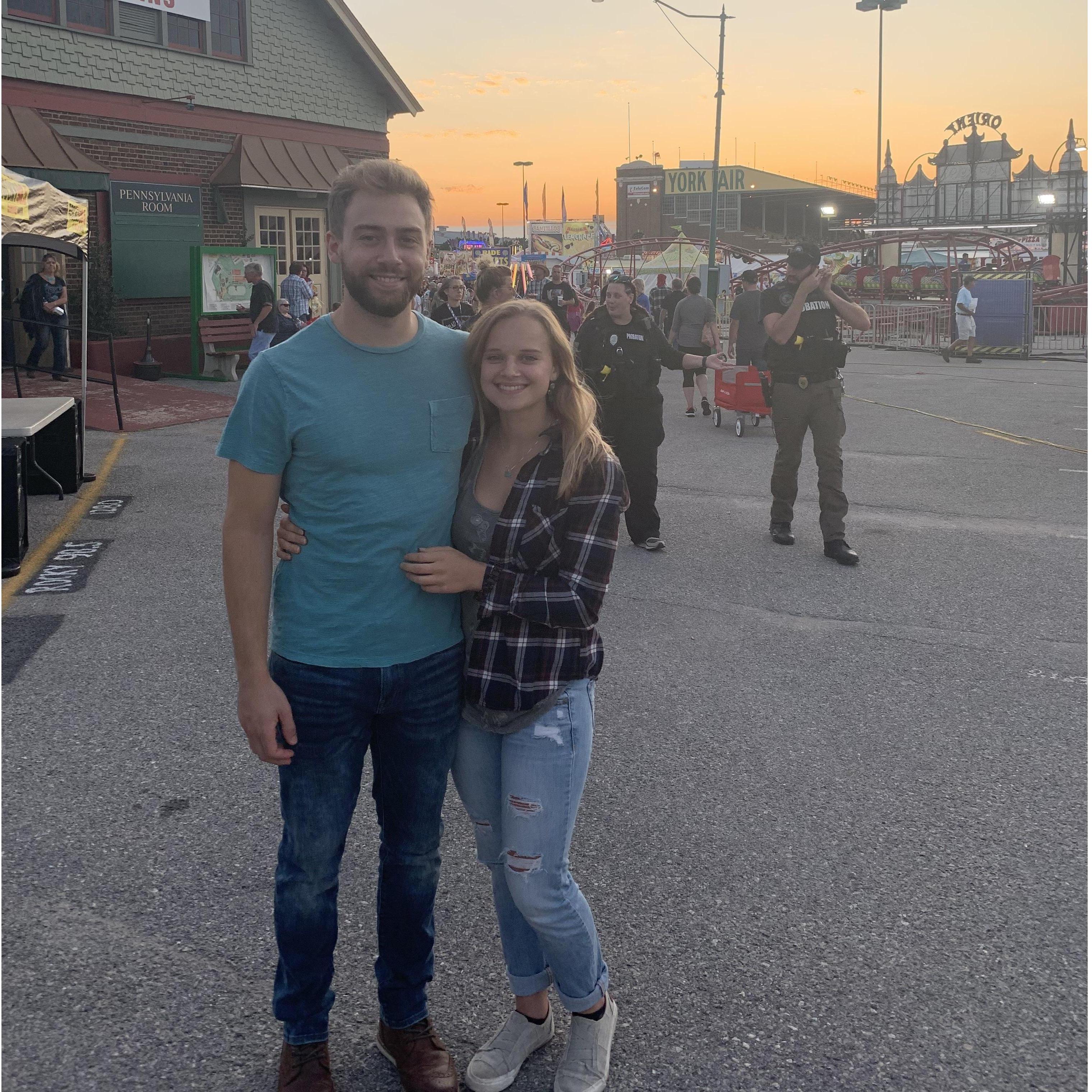 Brad Paisley concert at the York Fair!