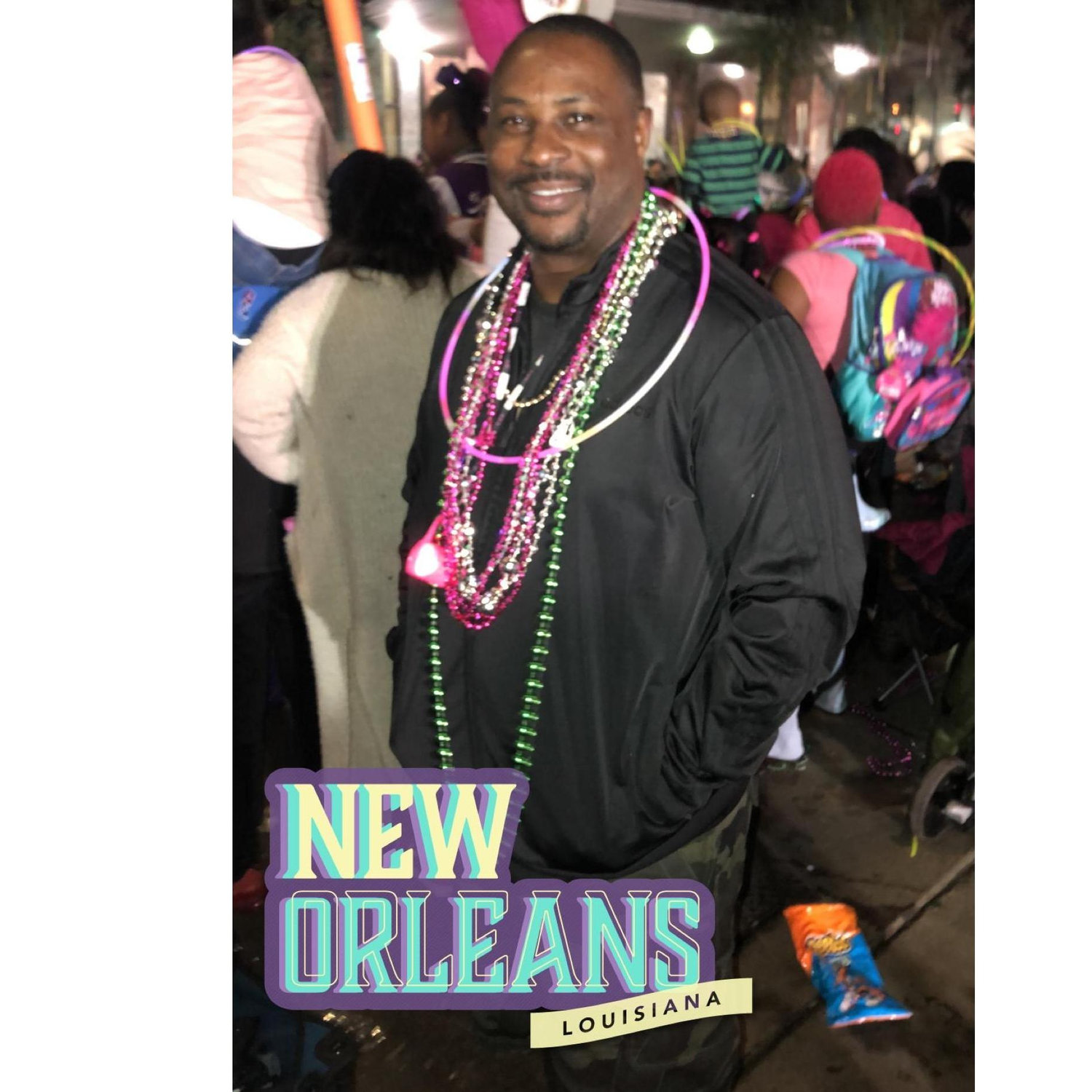 HE WAS IN HEAVEN ... HE LOVES THE CITY THE CULTURE IN ALL .