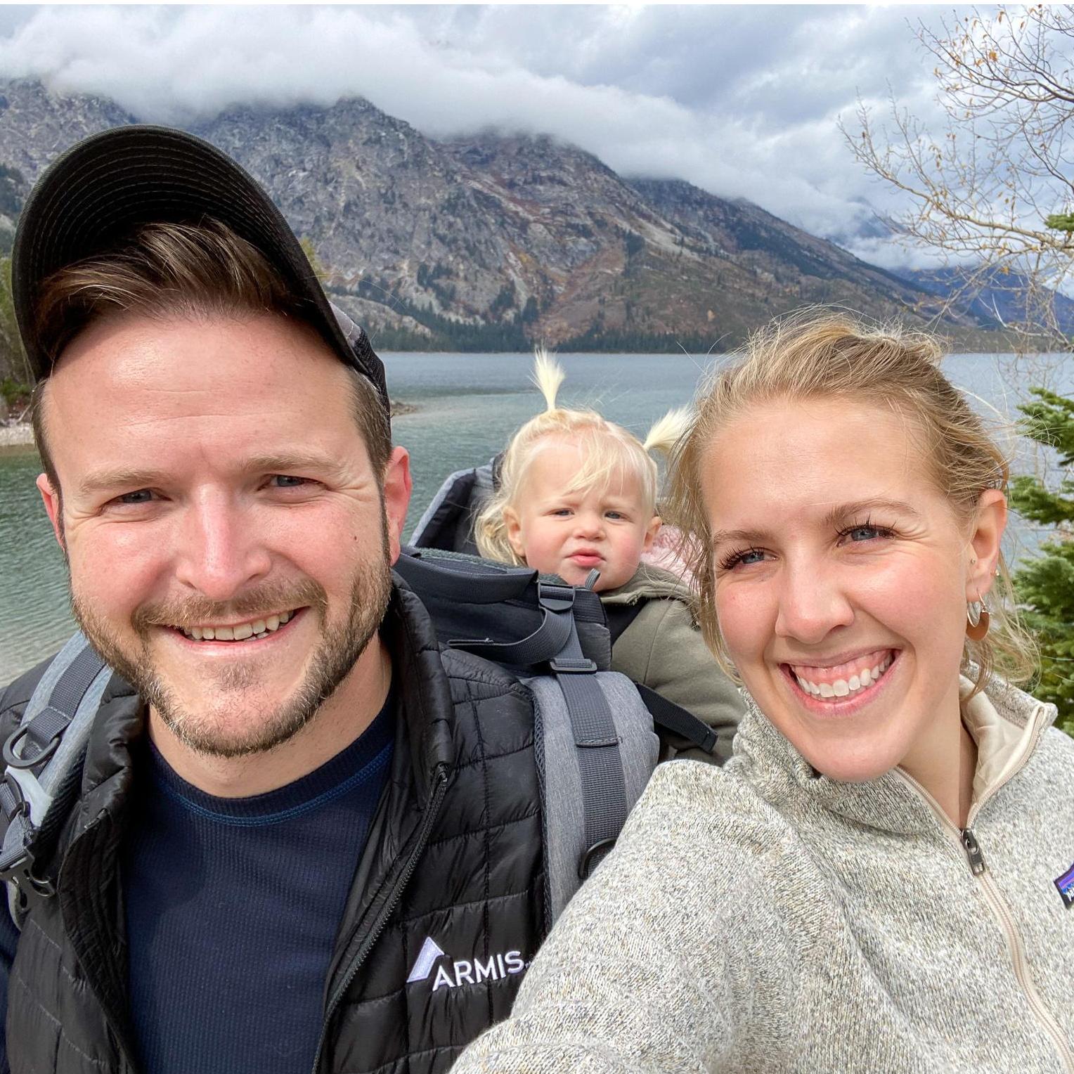 Introducing Liv to the Tetons