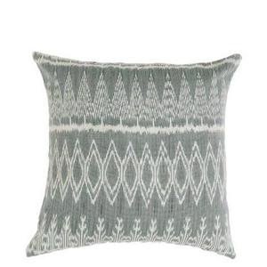 Ikat Natural Dye Pillow - Slate