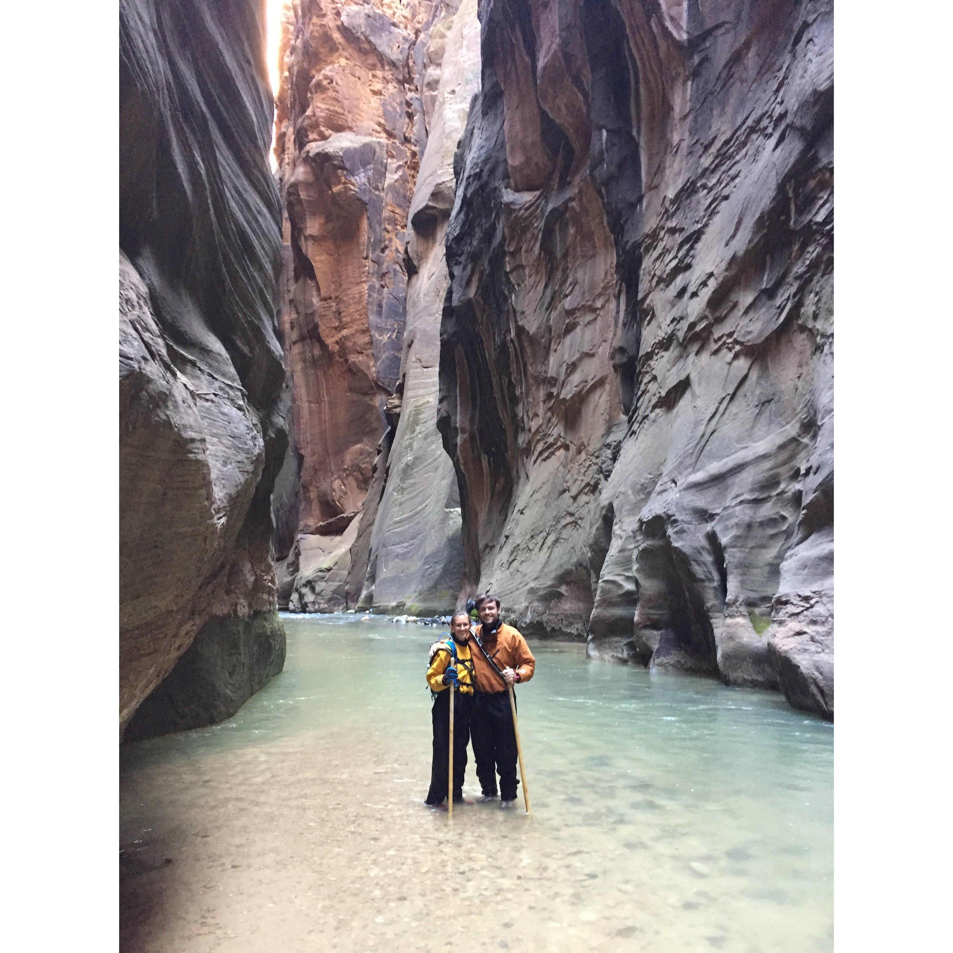 Exploring The Nararows at Zion National Park - 2018