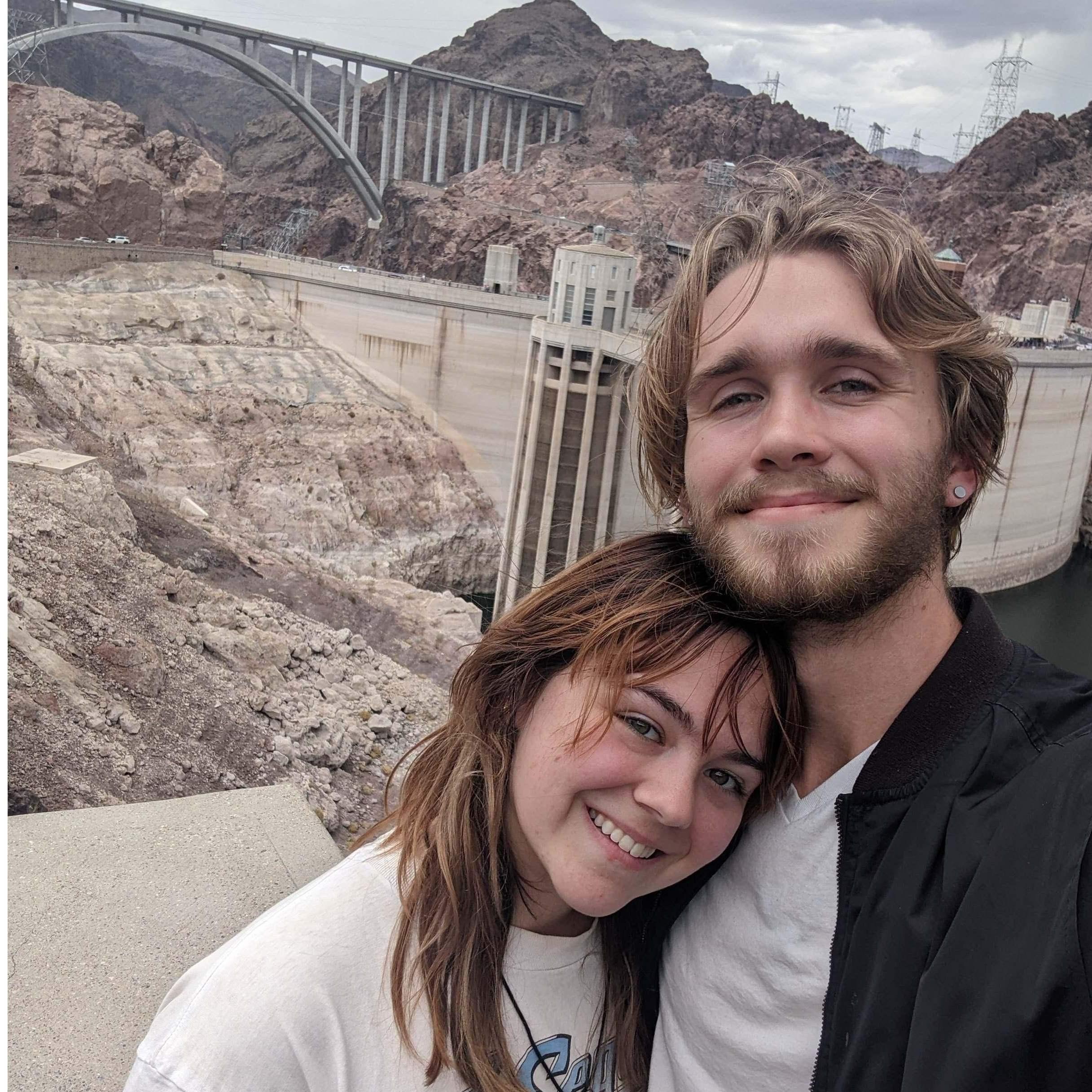 We both agree that the Hover Dam was pretty small compared to the descriptions