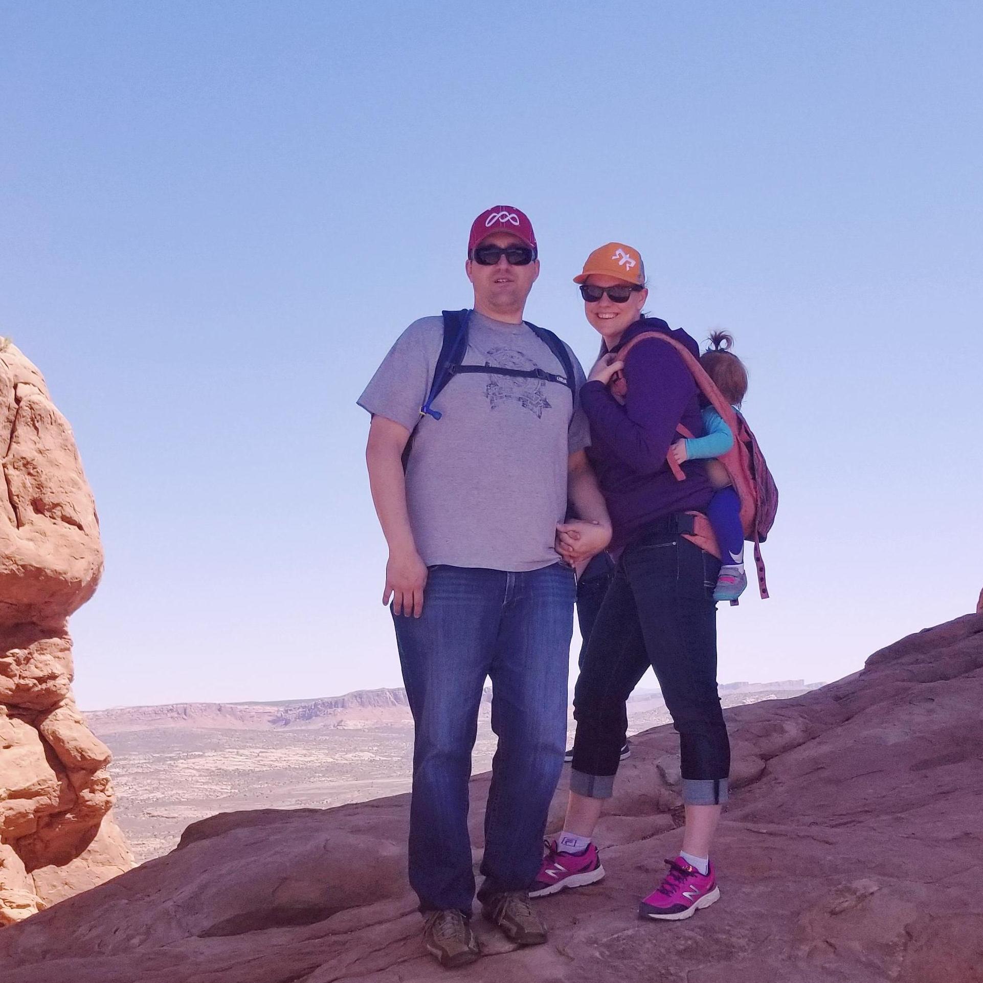 This was taken about 15 minutes before Wayne proposed to Natalie, April 14, 2018