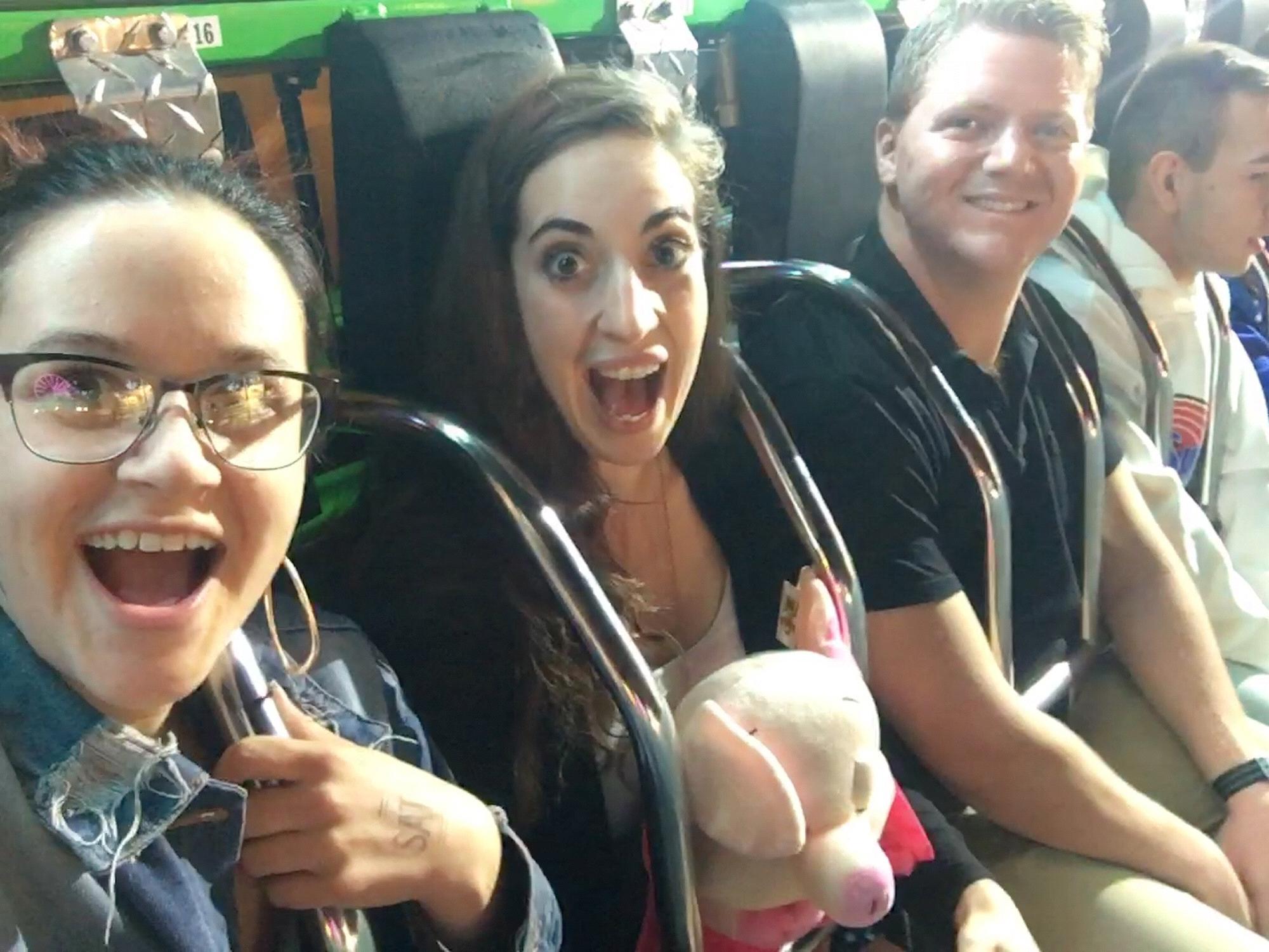 Fair rides with the best friend