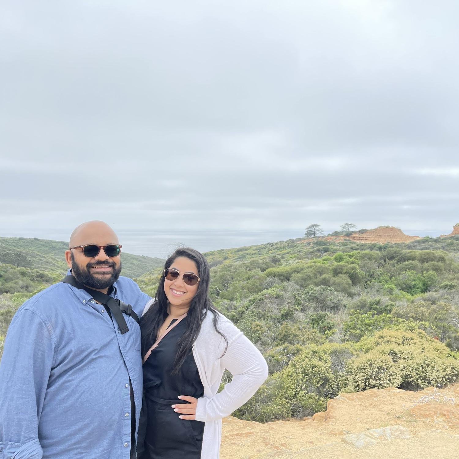 A work Trip out the west coast leads to hiking in dresses. Torrey Pines, CA.