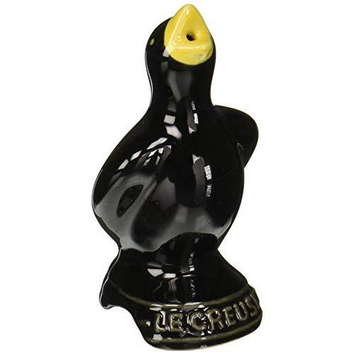 Le Creuset PG1875-0431 Stoneware Pie Bird, Black
