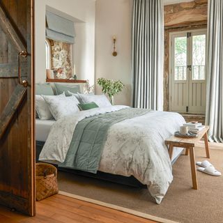 Laundered Cotton Bedspread