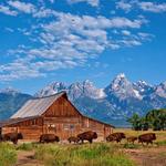 Hike up a mountain or something in Grand Teton NP