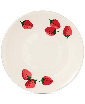 Strawberries Melamine Accent/Salad Plate