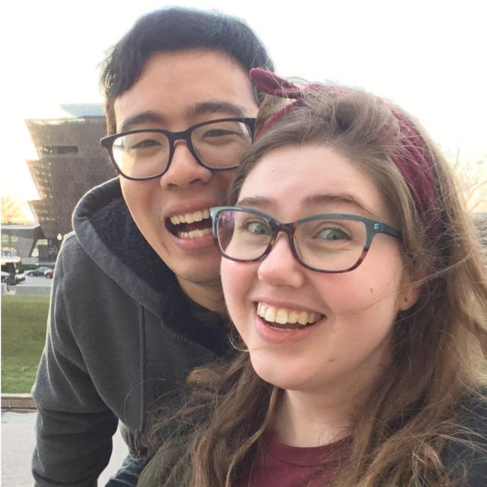 He always makes me laugh! Washington, DC- fall 2019