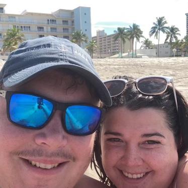 Our first anniversary trip to Hollywood, FL. We will return for our Mini-Moon!