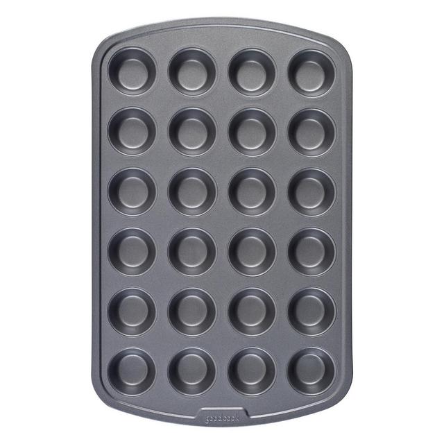 Good Cook Everyday Nonstick Steel Mini Muffin Pan, 24 Cup