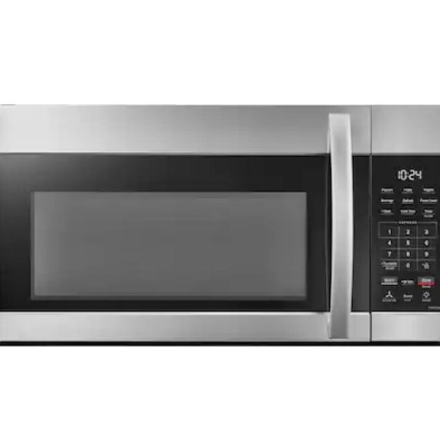 Insignia™ - 1.7 Cu. Ft. Over-the-Range Microwave with 1,000W Cooking Power - Stainless Steel