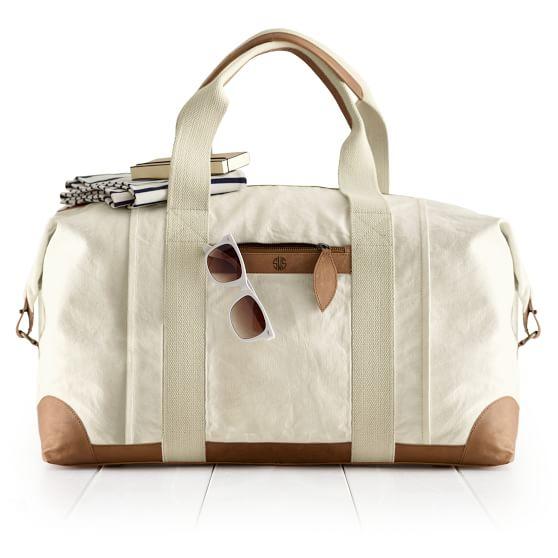 Canvas and Leather Weekender