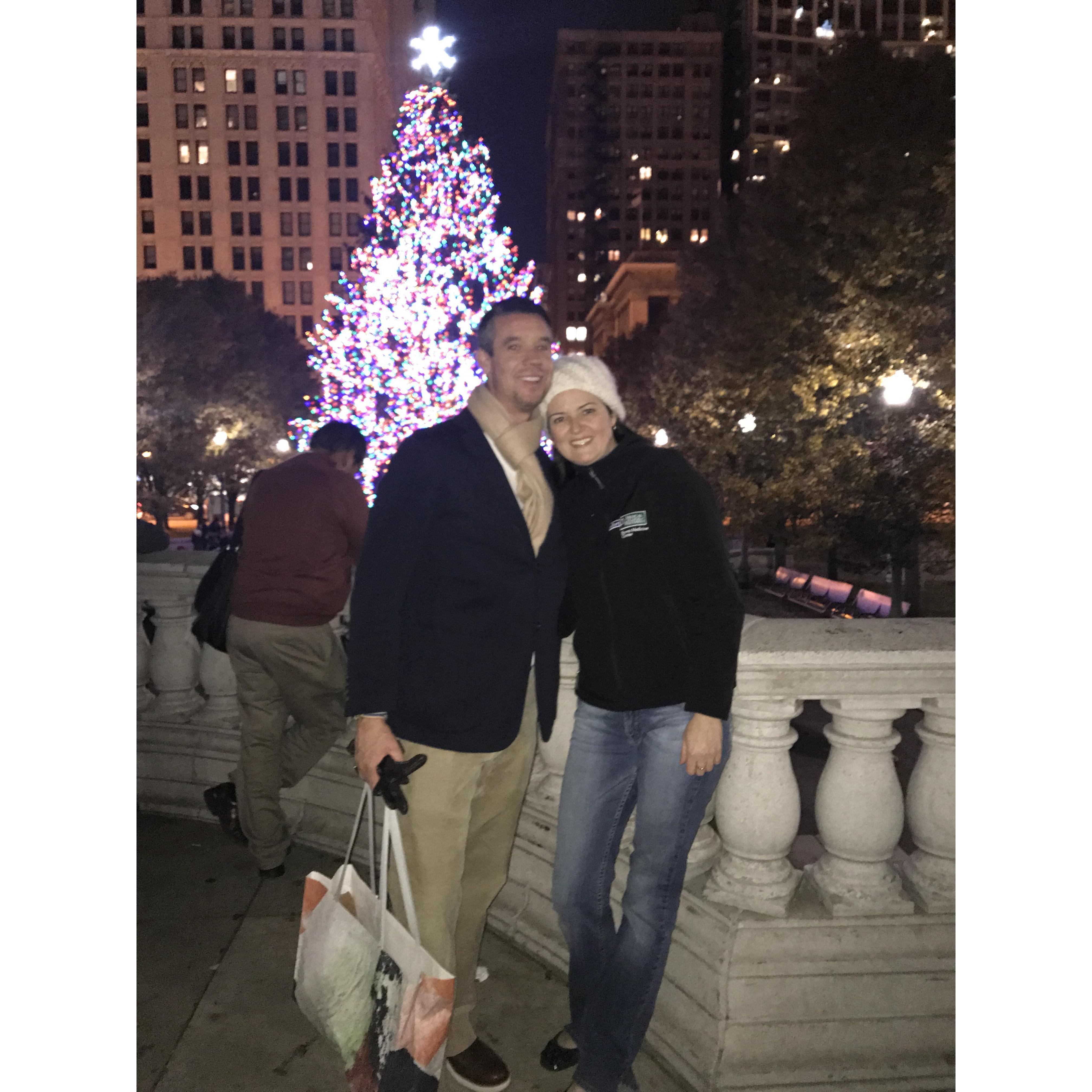 First trip of many to Chicago, Novemeber, 2017