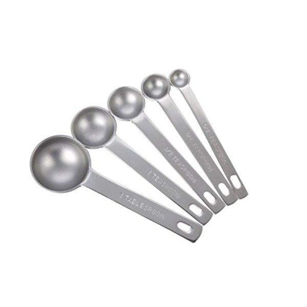 MIU France 5-Piece Measuring Spoon Set, Stainless Steel