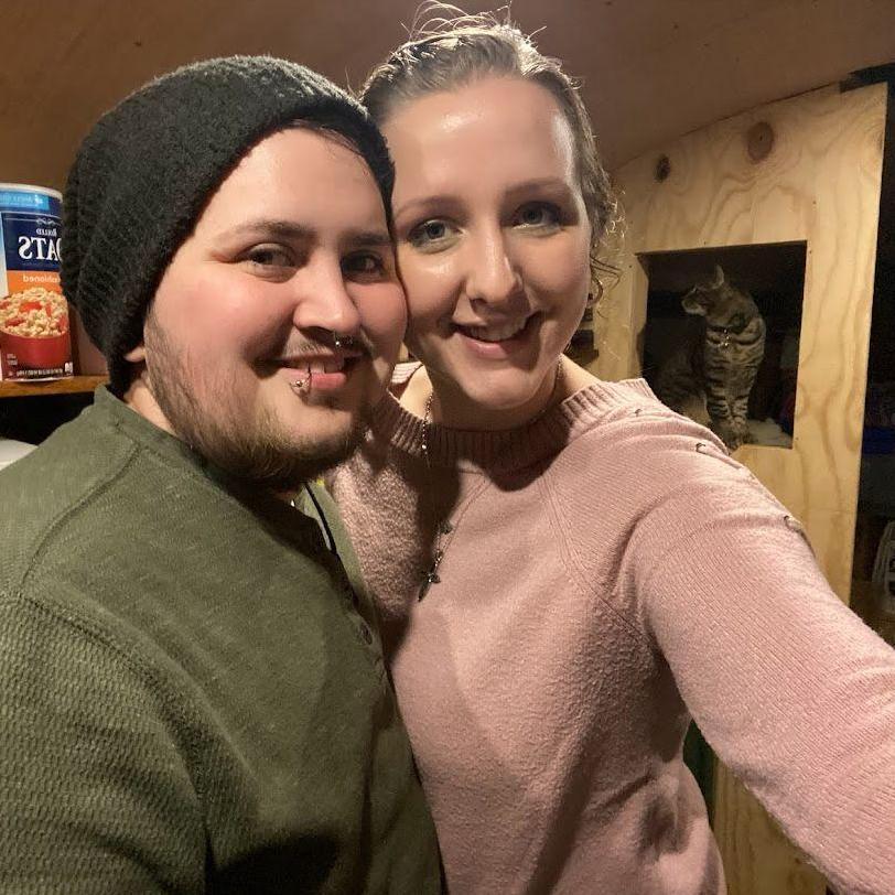 Photobombed by One of Our Sweet Kitties (Jan. 2023)