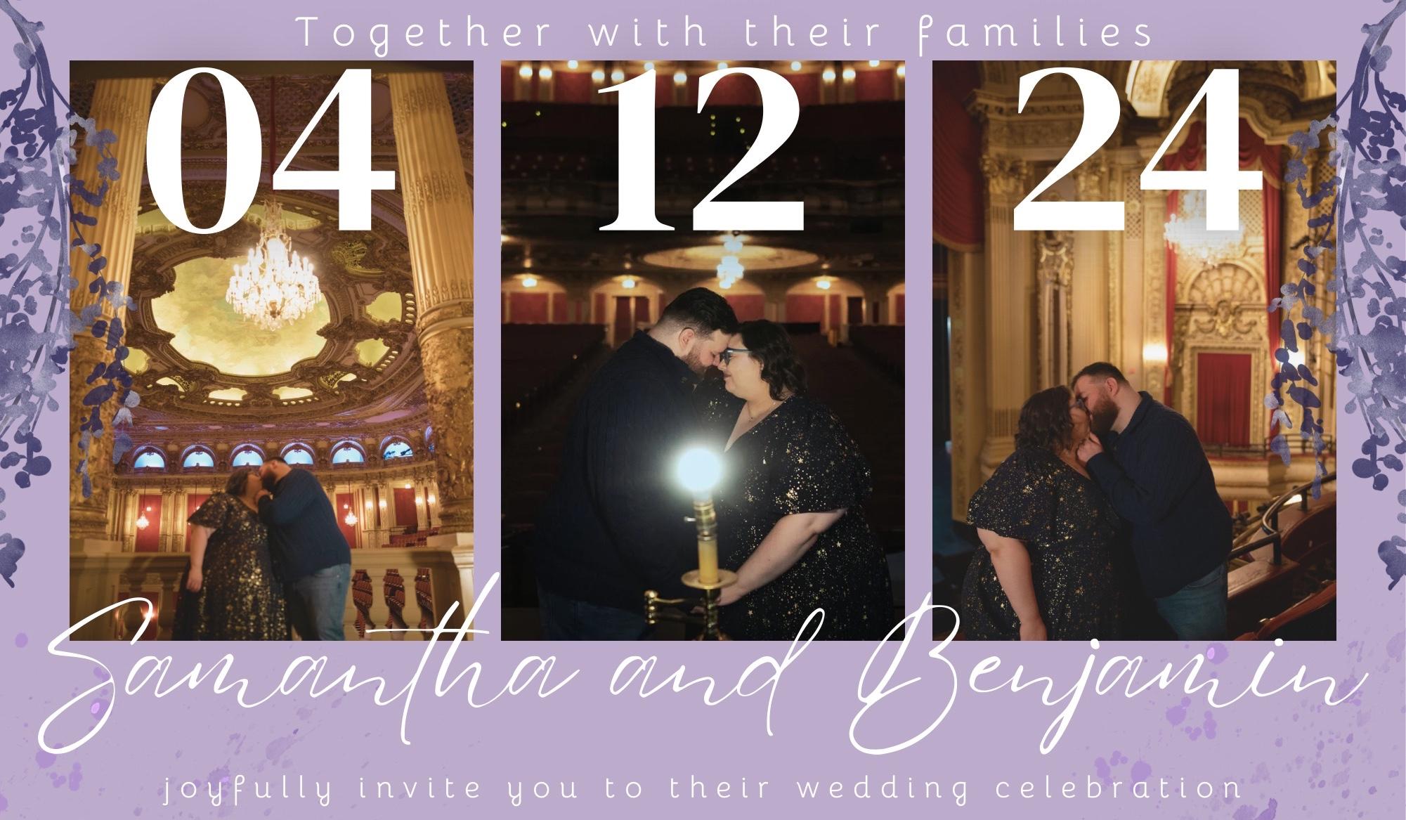 The Wedding Website of Samantha Craig and Benjamin Tracy
