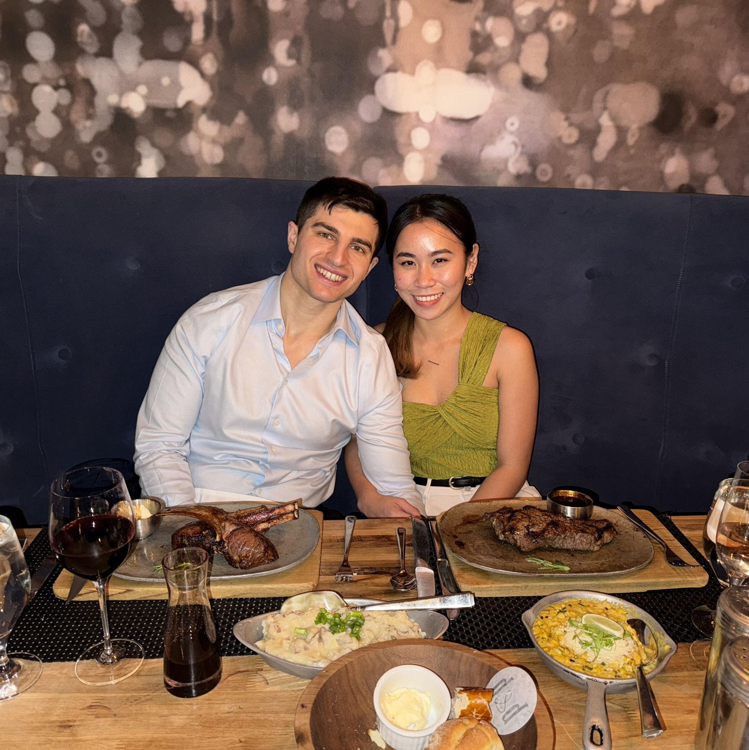First anniversary celebration.