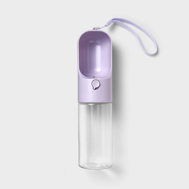 Dog Water Bottle - 14oz - Purple - Boots & Barkley™