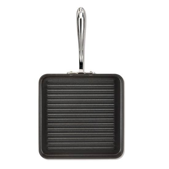HA1 Hard Anodized Nonstick Cookware, Square Grill, 11 inch