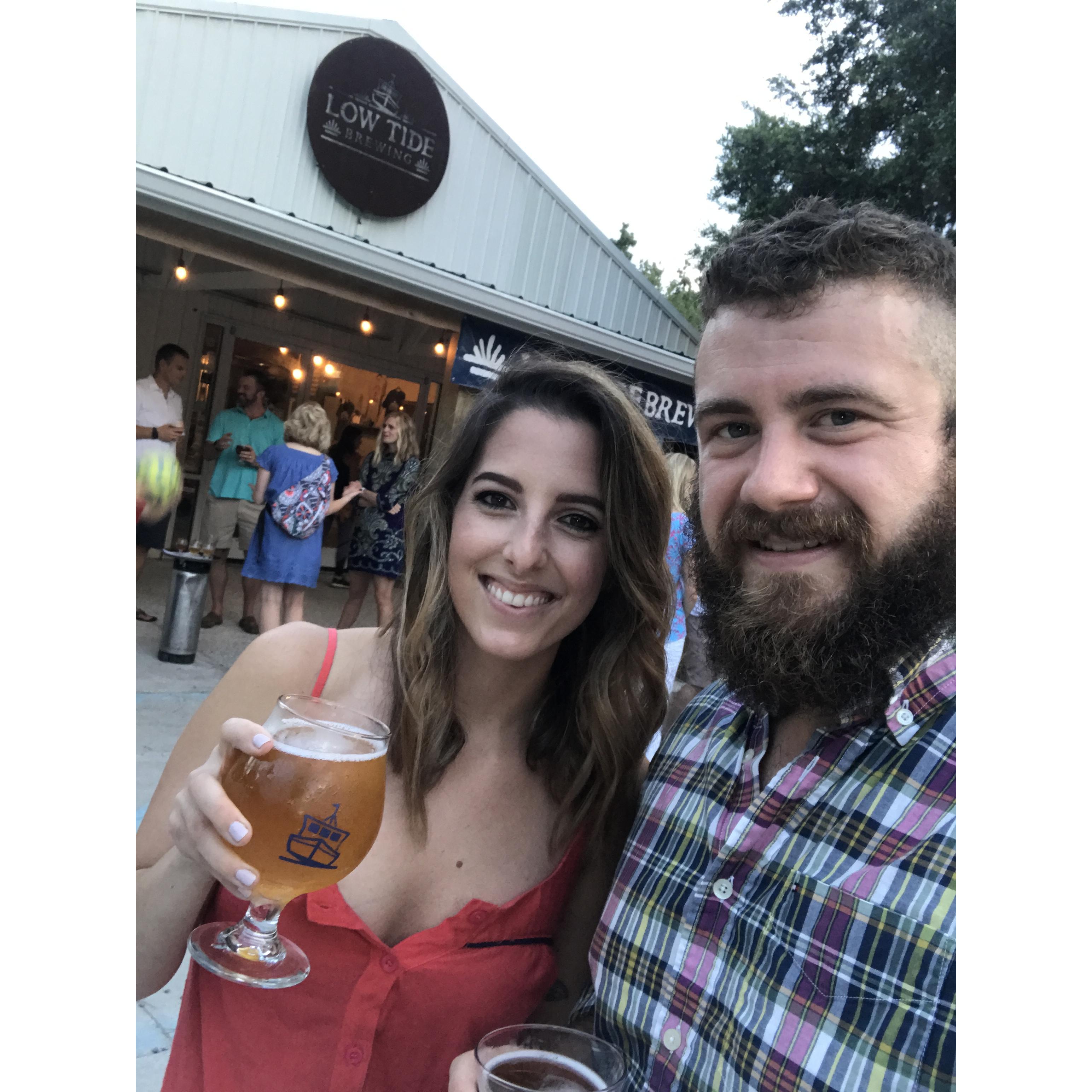 We took this when our friend Joe proposed to his now wife Krista