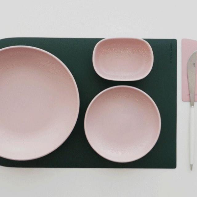 DARK GREEN On the Table Dining Placemat