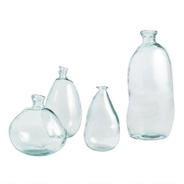 18" Clear Barcelona Vase