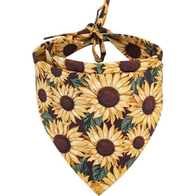 KZHAREEN Dog Bandana Reversible Triangle Bibs Scarf Accessories for Dogs Cats Pets