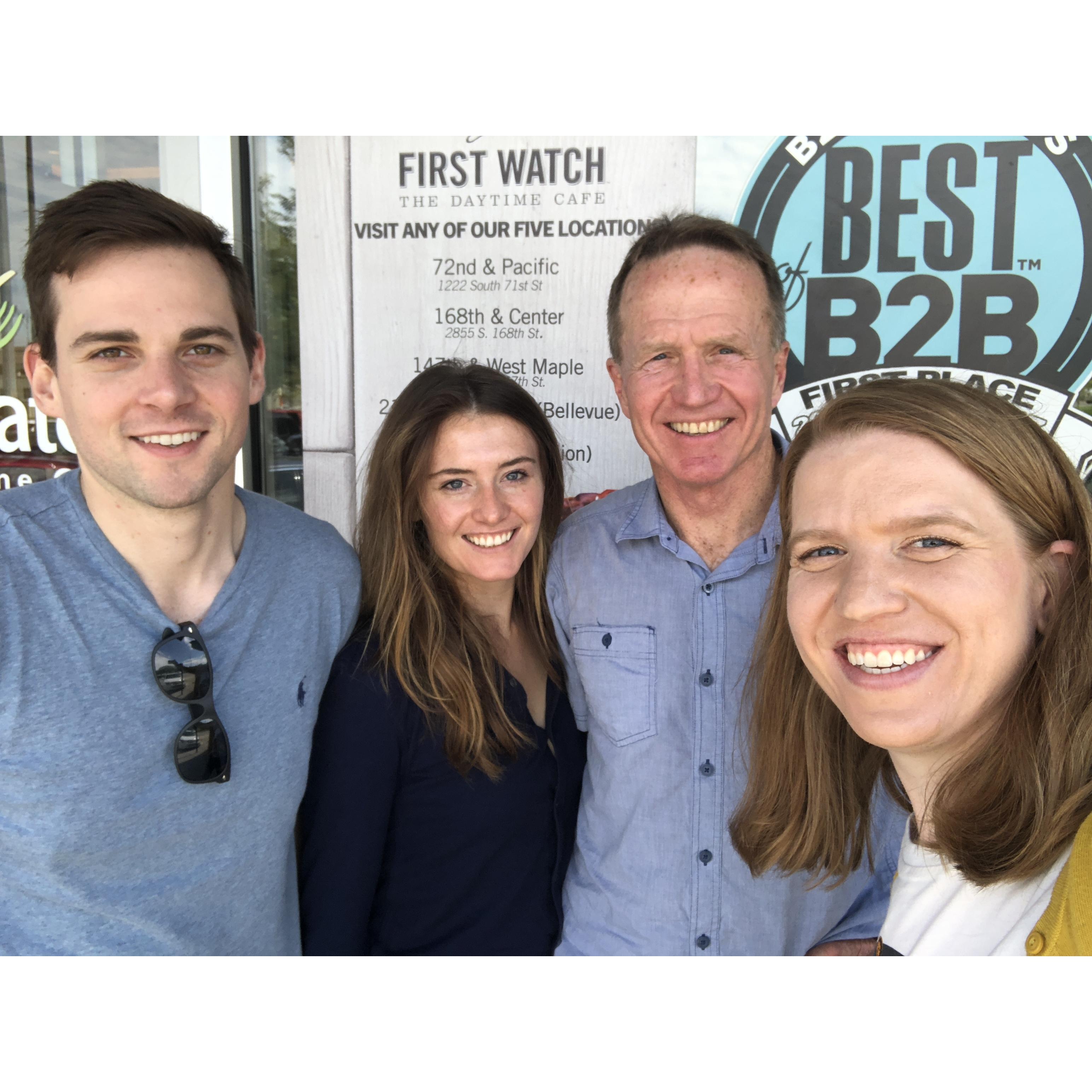 With Victoria's cousin Emily