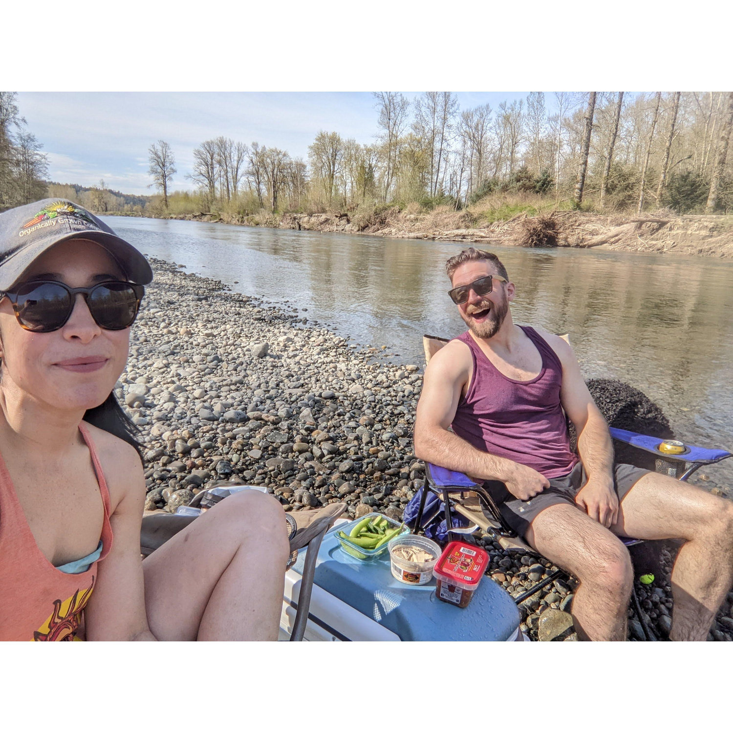 Afternoon hang at Snoqualmie River
