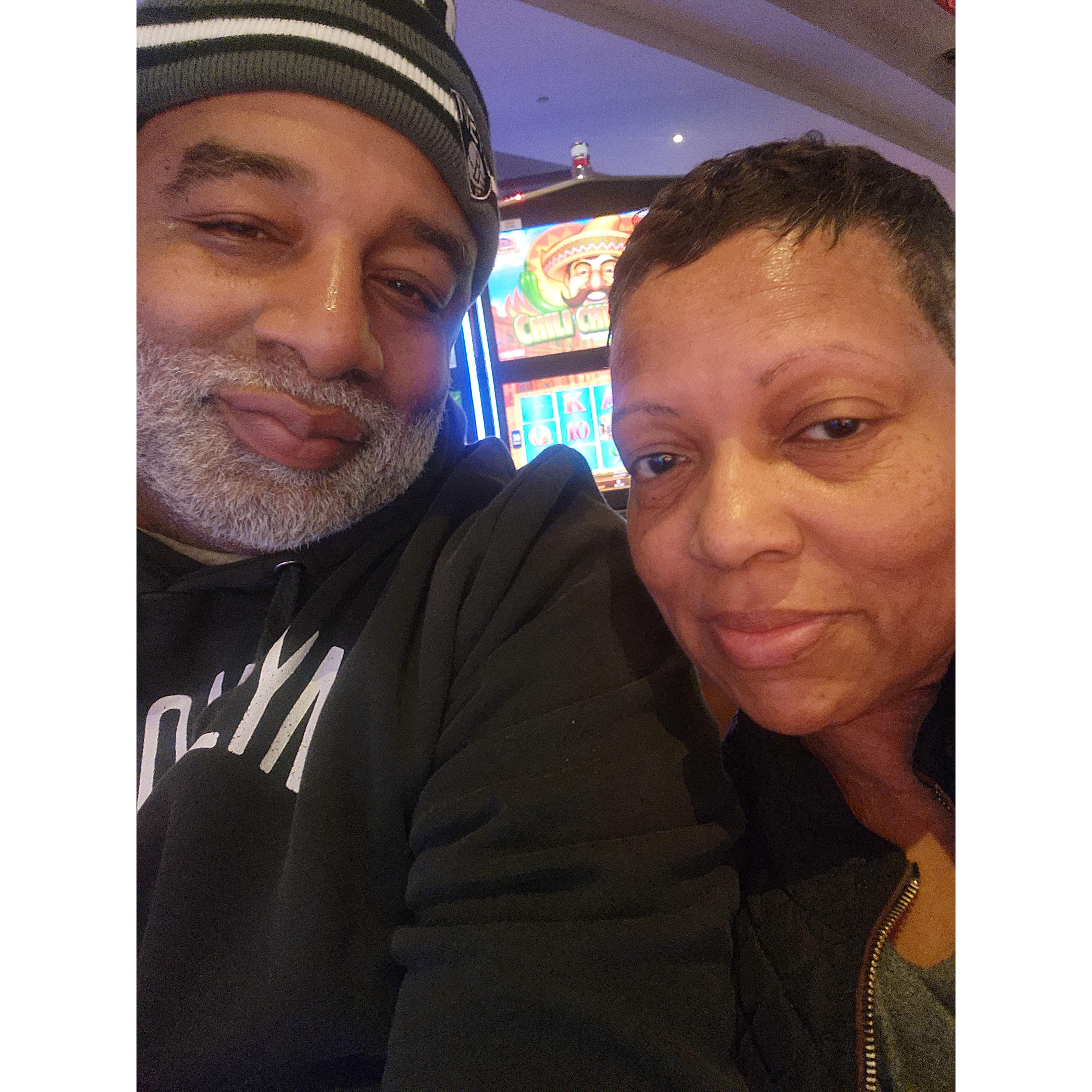 The first picture we took together