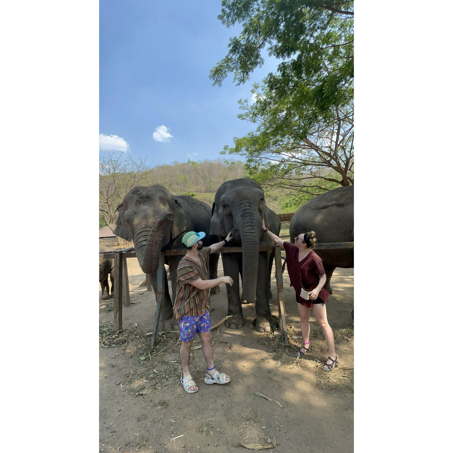 One of the highlights of our Thailand trip was visiting an elephant sanctuary in Chiang Mai, Thailand