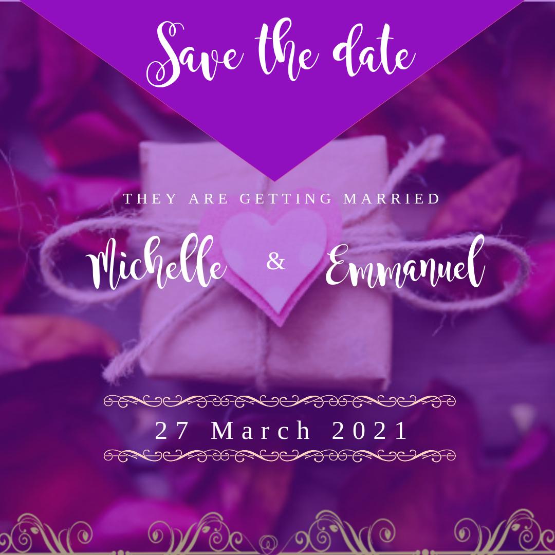 The Wedding Website of Michelle Morris and Emmanuel Andre
