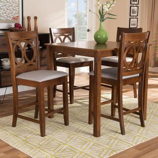 Lenoir Upholstered 5-Piece Pub Set