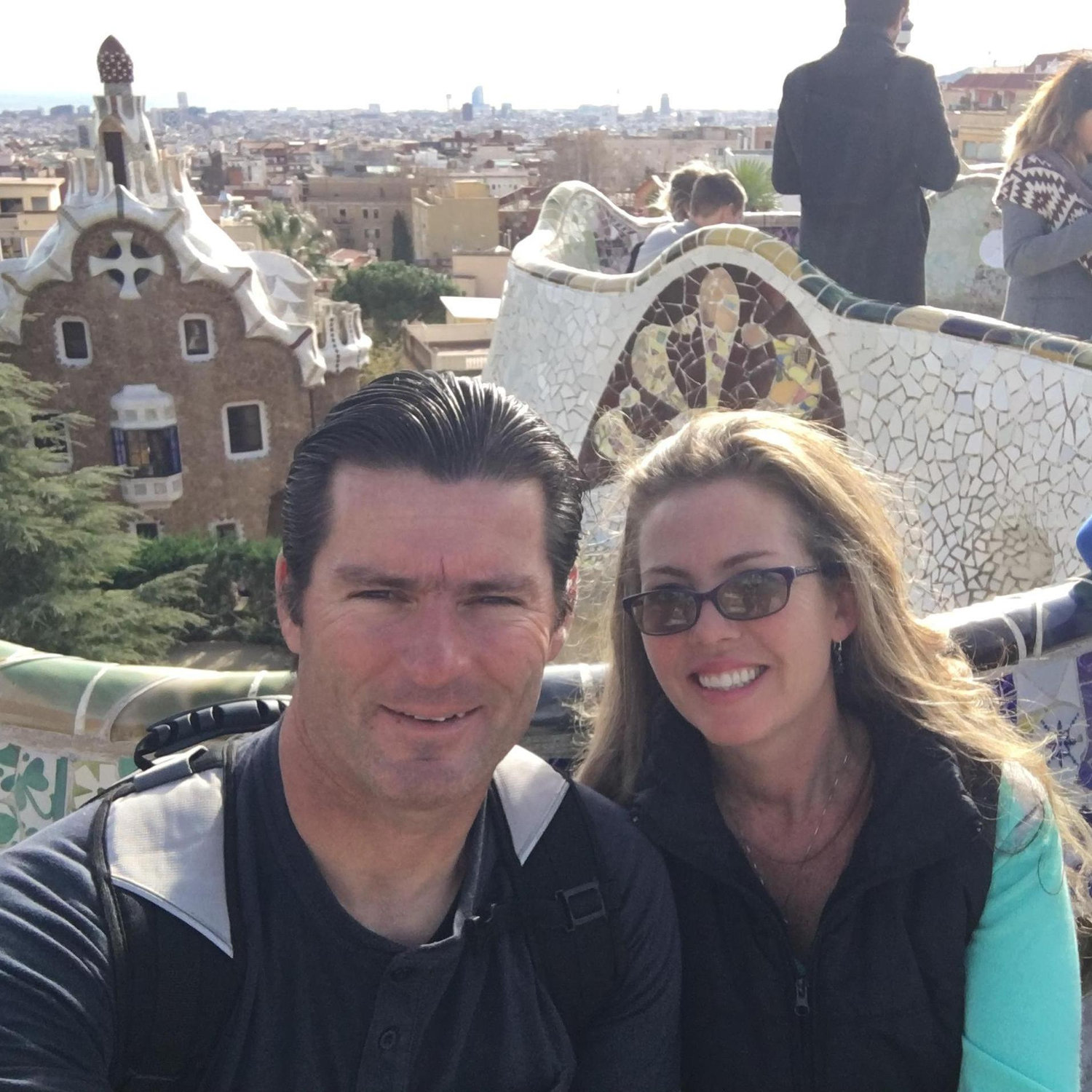 Barcelona, Spain was another amazing city and at this point, we could say we had visited 8 countries together - January of 2018