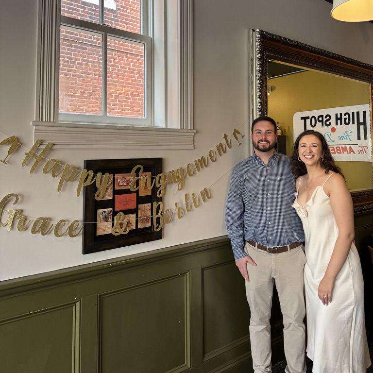 Celebrating our engagement with family over Easter weekend