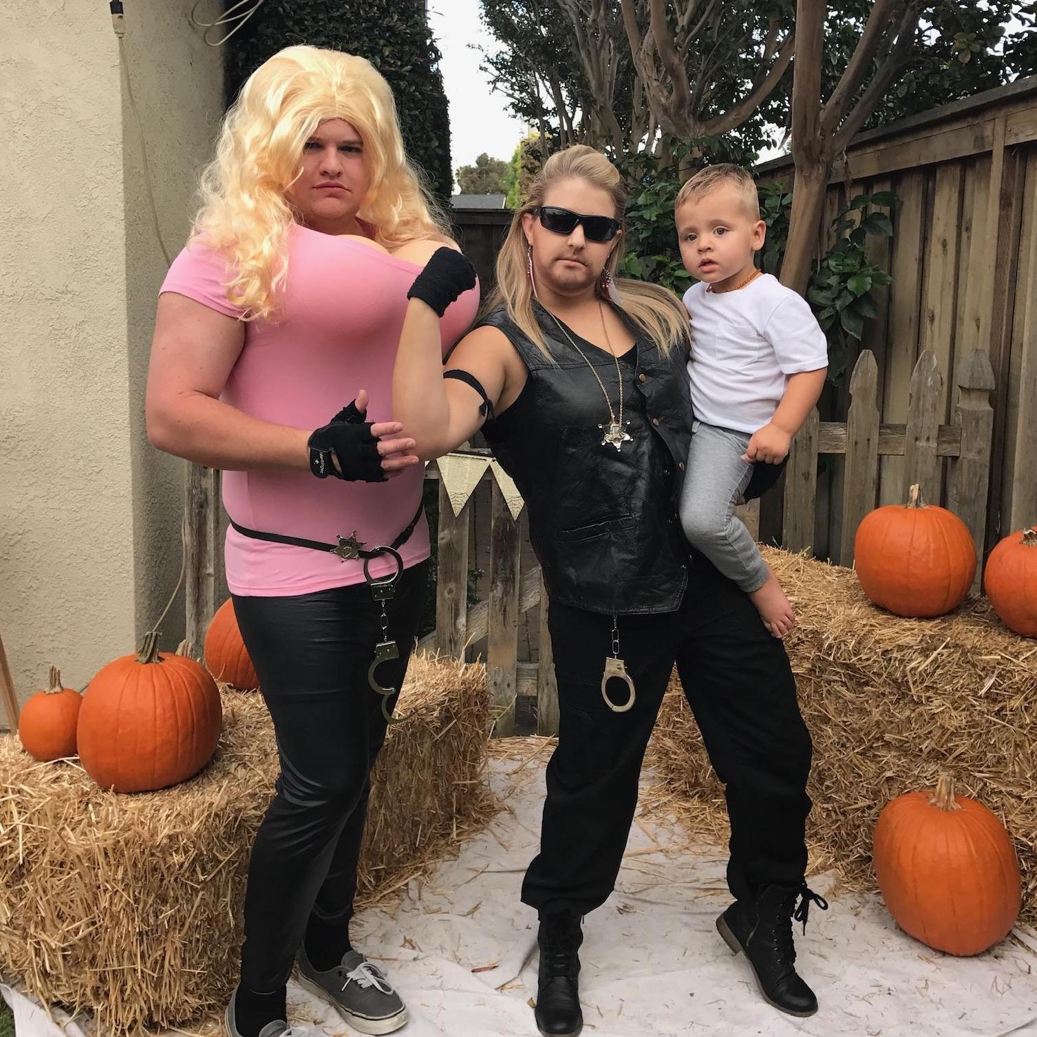Halloween, 2016. Dog the bounty Hunter and his wife, Beth.
