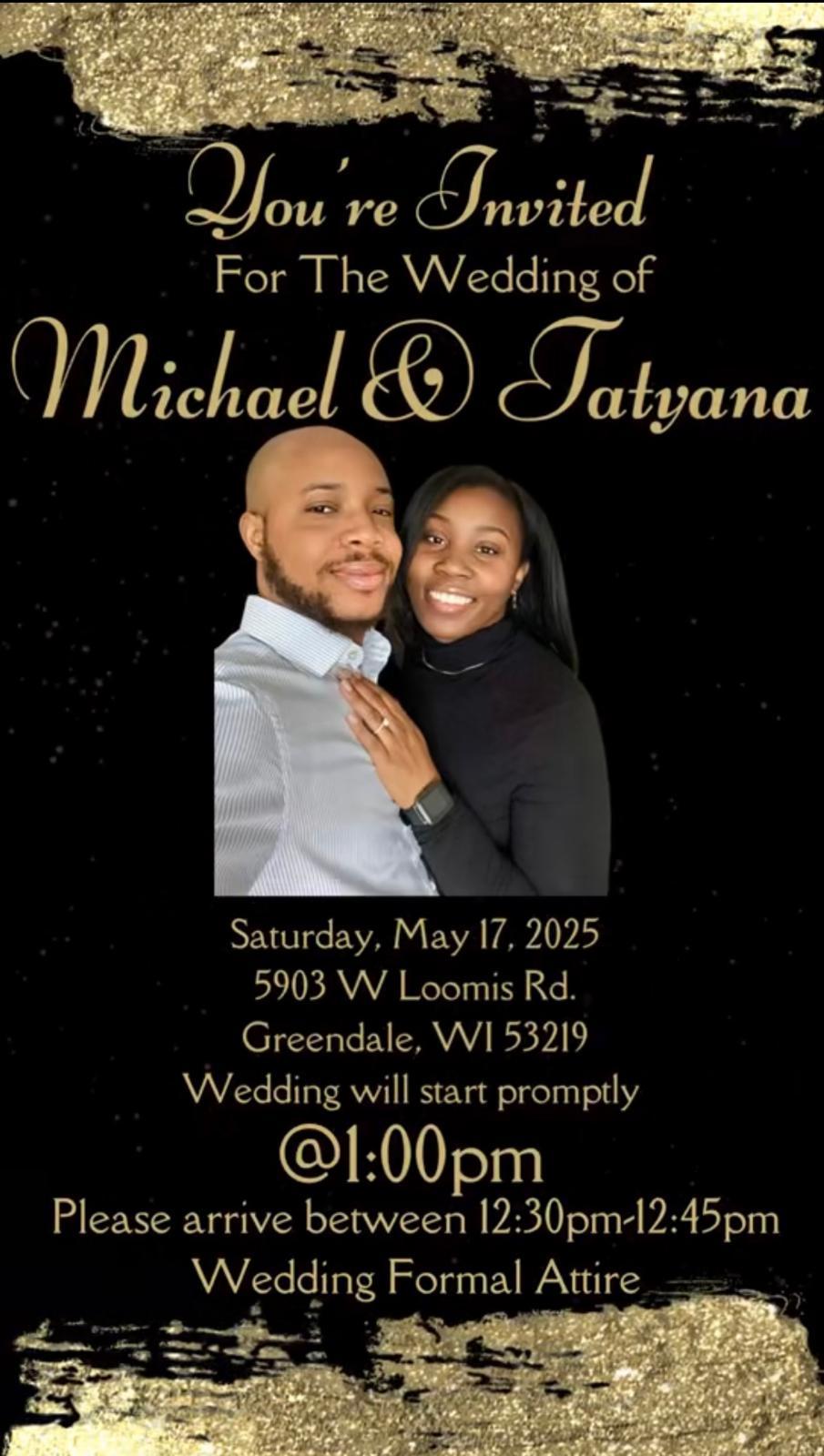 The Wedding Website of Tatyana M and Michael H