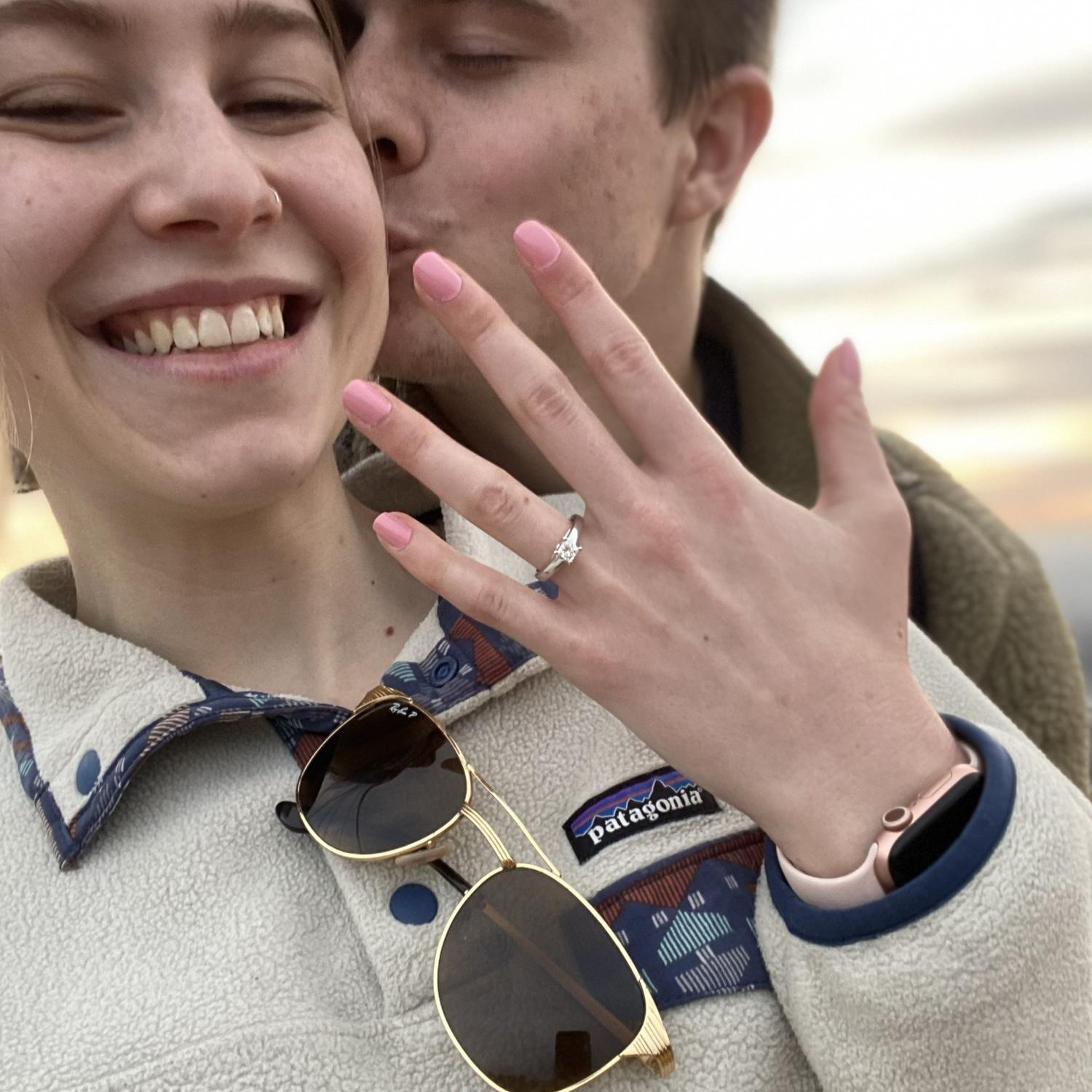 Our engagement that we didn't tell anybody about, January 2021