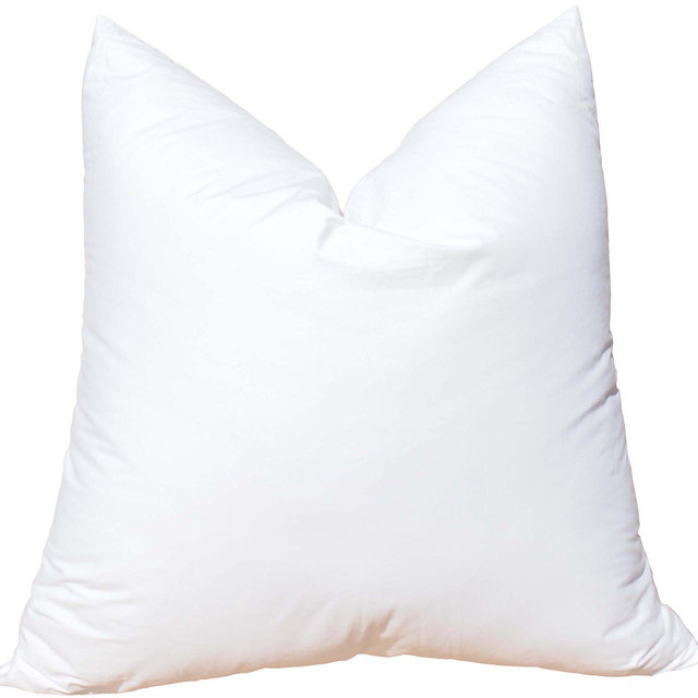 Pillowflex Synthetic Down Pillow Insert - 26x26 Down Alternative Pillow, Insert for Square Euro Sham, European Size Pillow - Polyester Accent Sofa Couch Bed Pillow - 1 Decorative Pillow Form