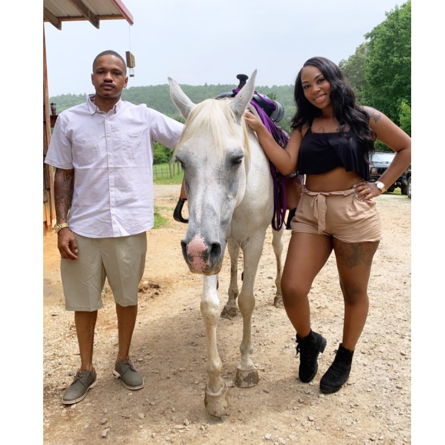 I Surprised Her With This One Lol Her First Time Horse Back Riding.